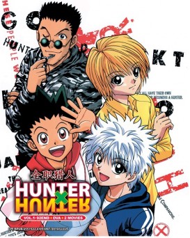 HUNTER X HUNTER VOL.1 - 92 END + OVA+2 MOVIES 